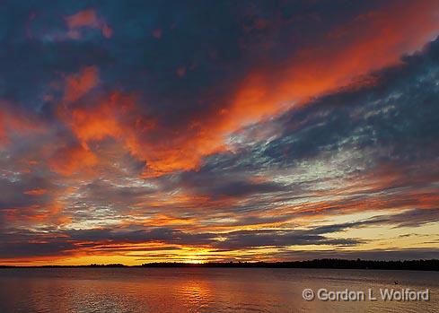 Big Rideau Lake Sunrise_21963-5.jpg - Rideau Canal Waterway photographed at Rideau Ferry, Ontario, Canada.